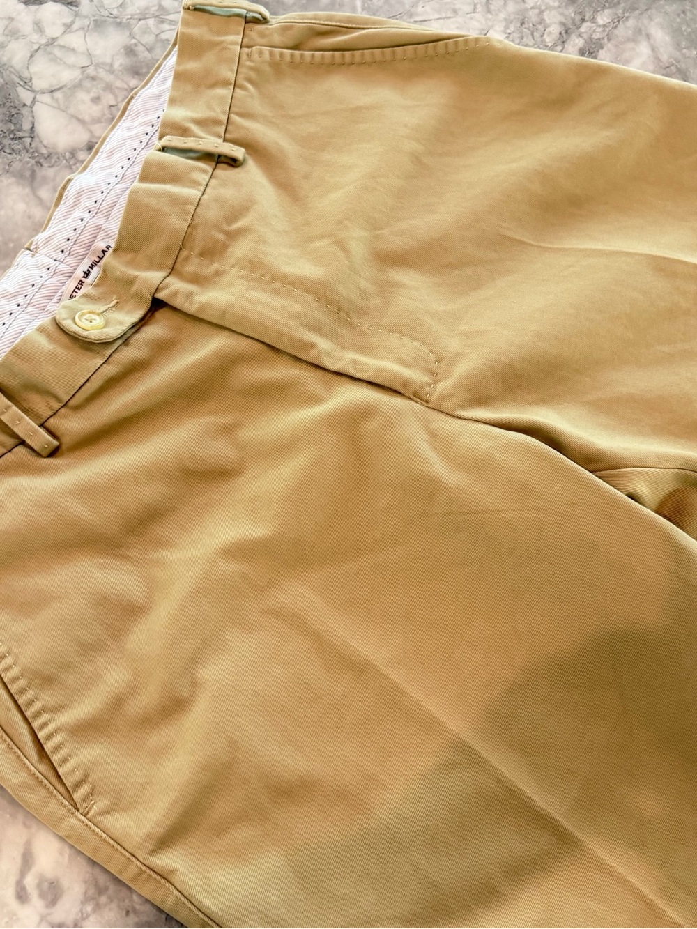 Peter Millar Khaki-Tan Chino Pants